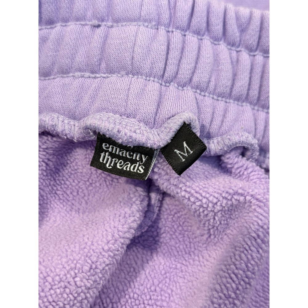 Emacity Threads Taylors Version Purple Sweat Shorts Womens Medium Lavender - Picture 7 of 8